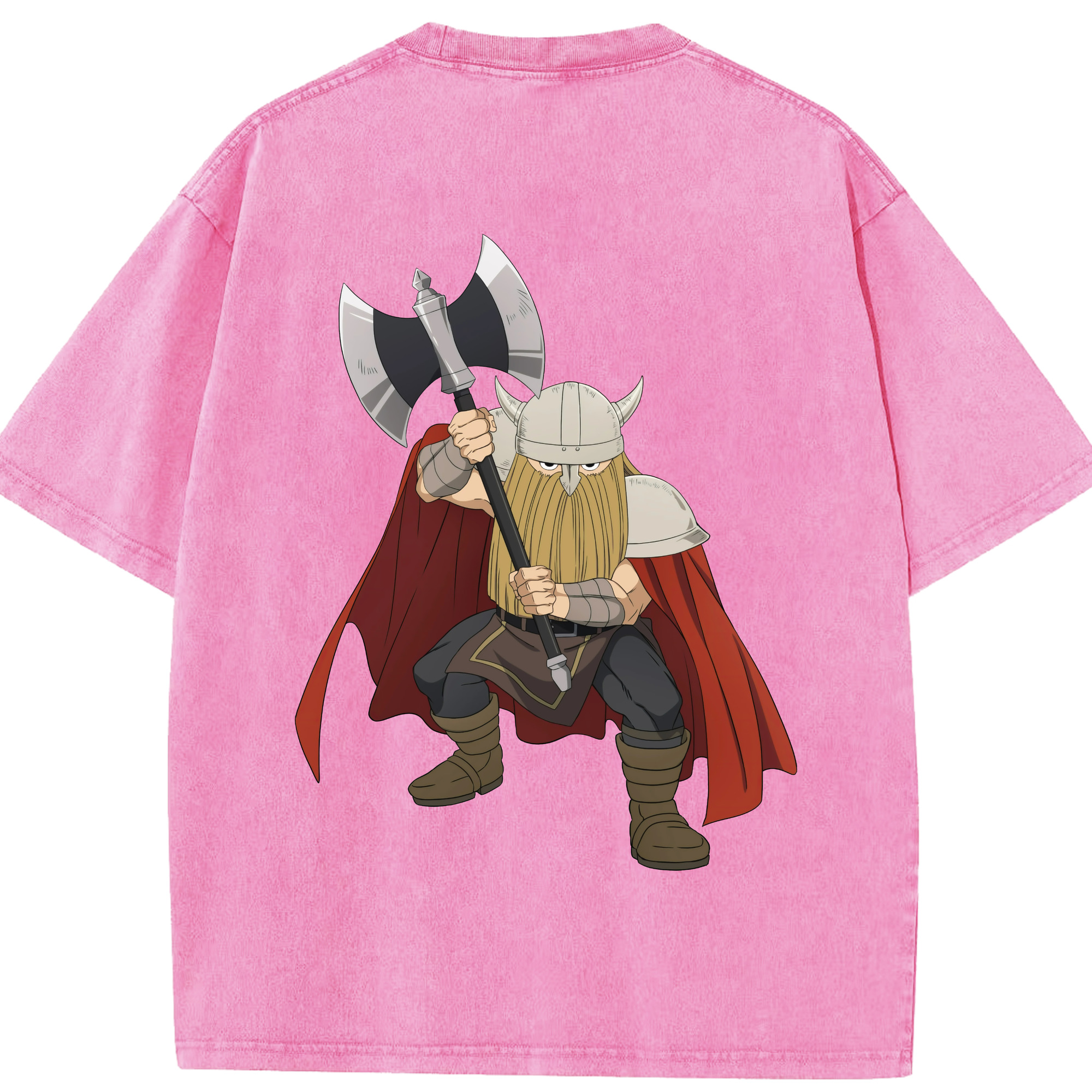 （画像用） 葬送のフリーレン Frieren 綿100% ヴィンテージ風 半袖Tシャツ（背面プリント）